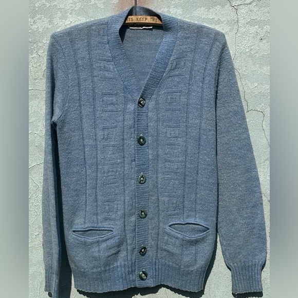 Vintage 1970s mohair cooper shag rac size S - Picture 3 of 11